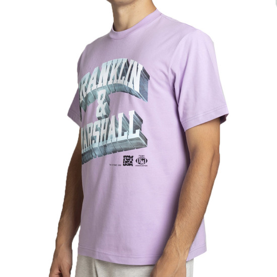Franklin Marshall Ανδρική κοντομάνικη μπλούζα Organic Cotton Jersey 24/1 T-Shirt